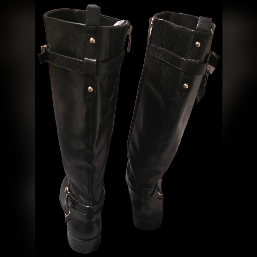 Essex Lane Black Knee-High Boots